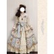 Miss Point Cat Rose Tea Multi-Tier Pleated Underskirt(Reservation/Full Payment Without Shipping)